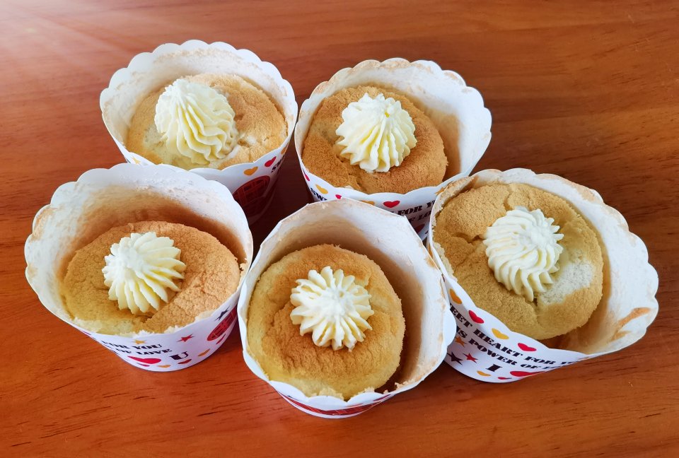超柔软的北海道戚风蛋糕杯