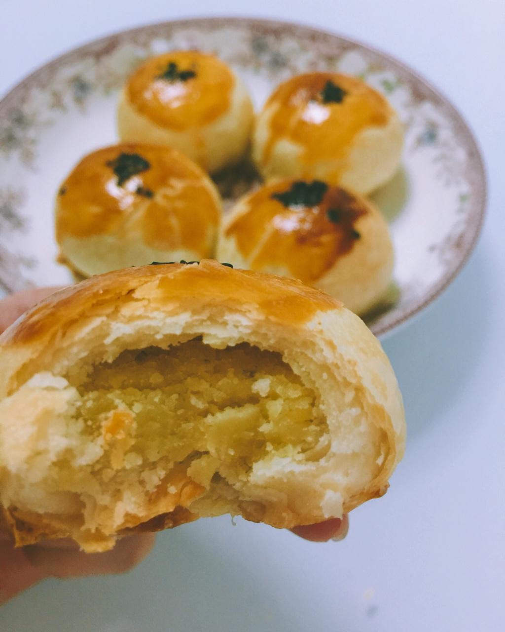 不用揉出膜、不用醒面就能酥掉渣的中式酥皮点心