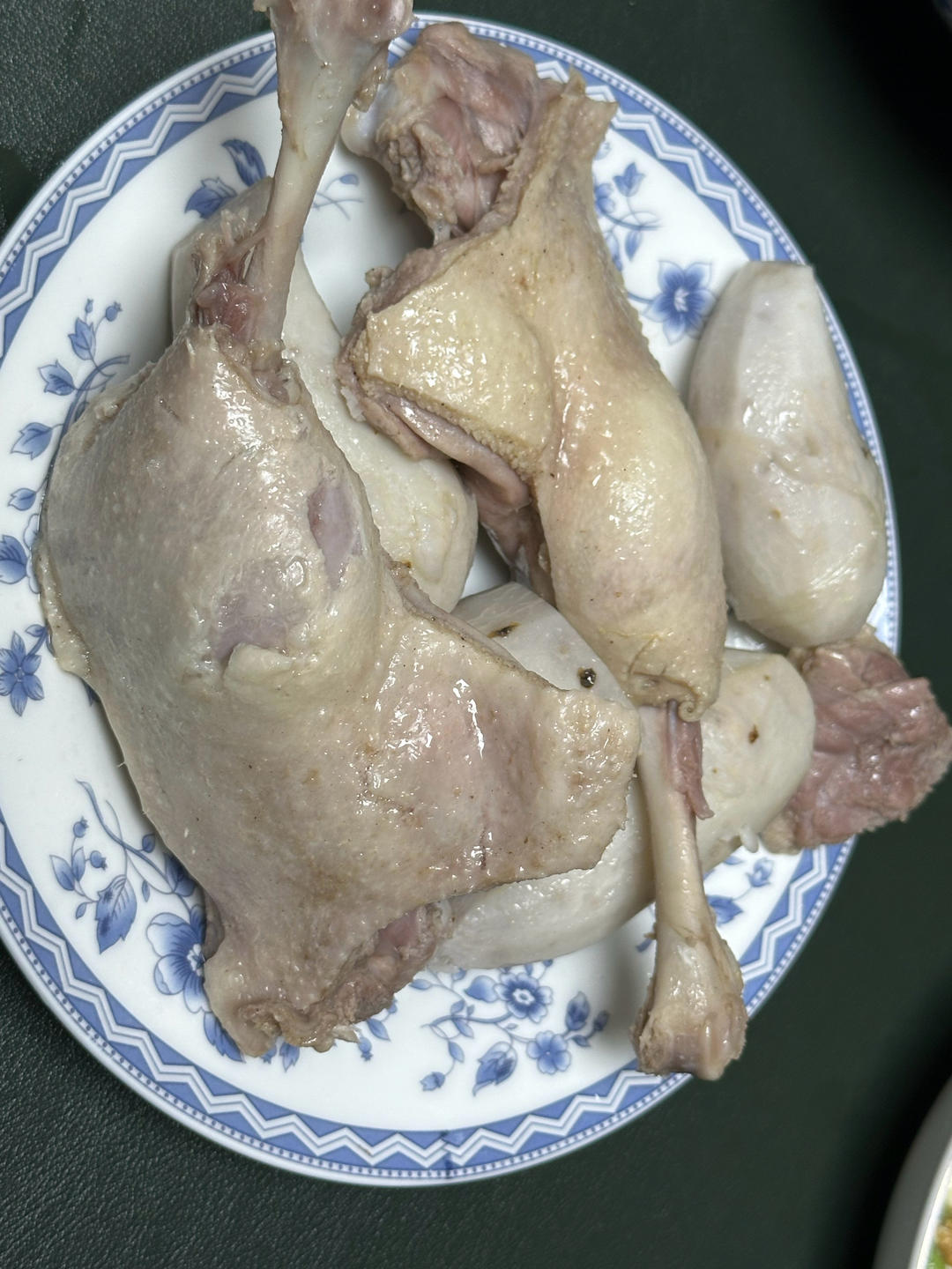 首次成功的盐水鸭腿