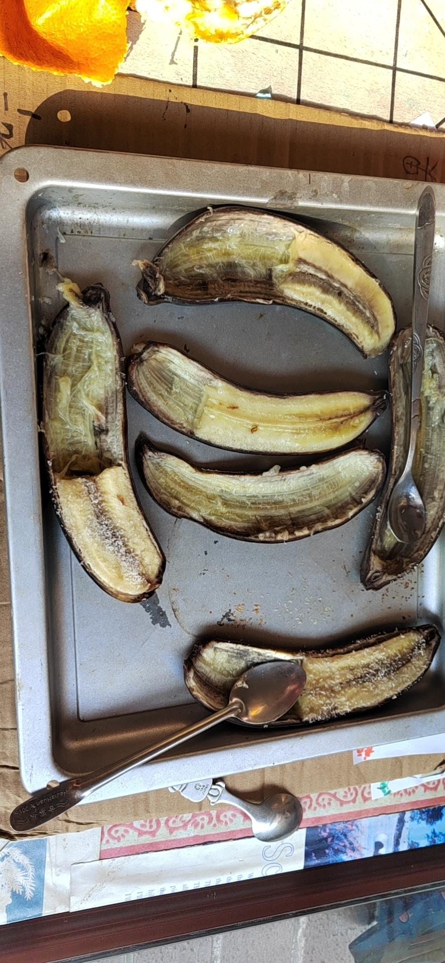 没有比这更简单的甜品之烤香蕉🍌