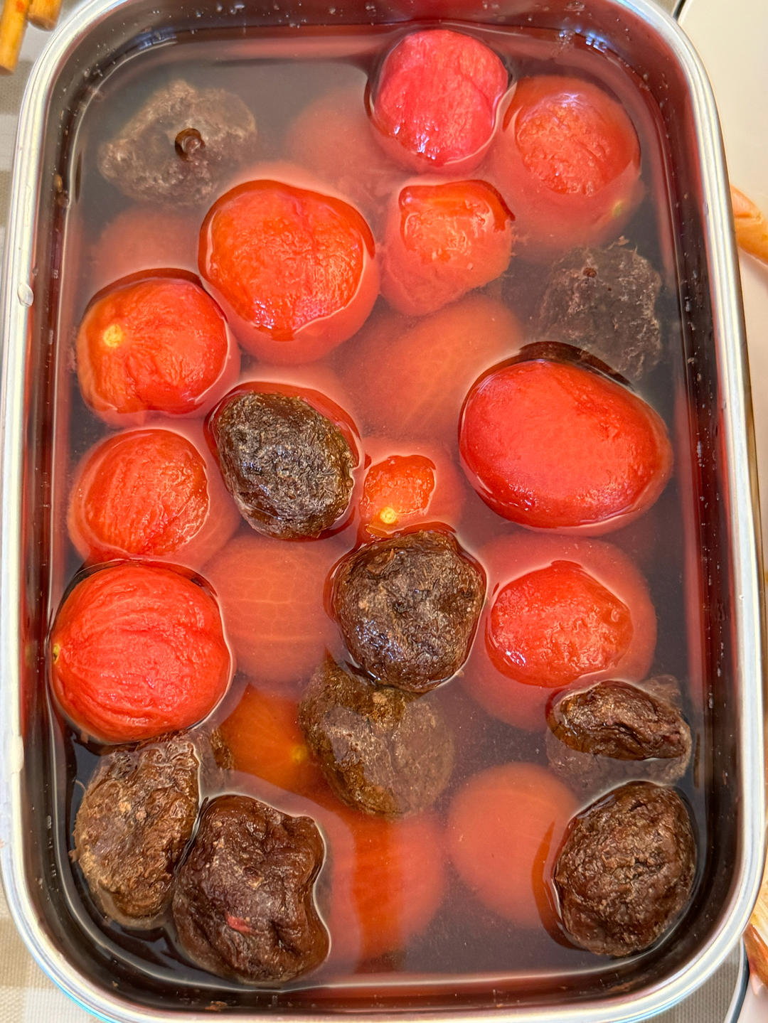 快手解腻冰镇小番茄话梅