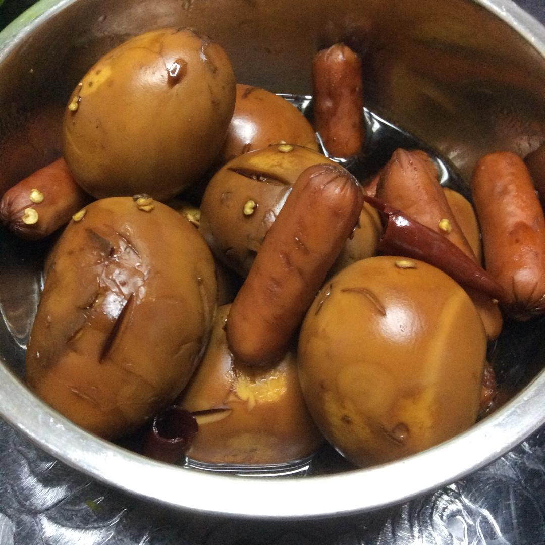 快手啤酒卤鸡蛋（更新步骤详解）