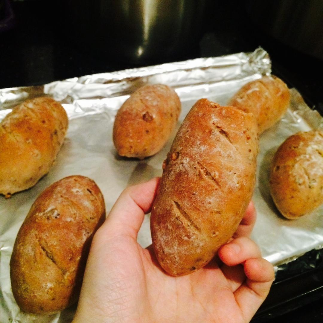 独具风味核桃面包