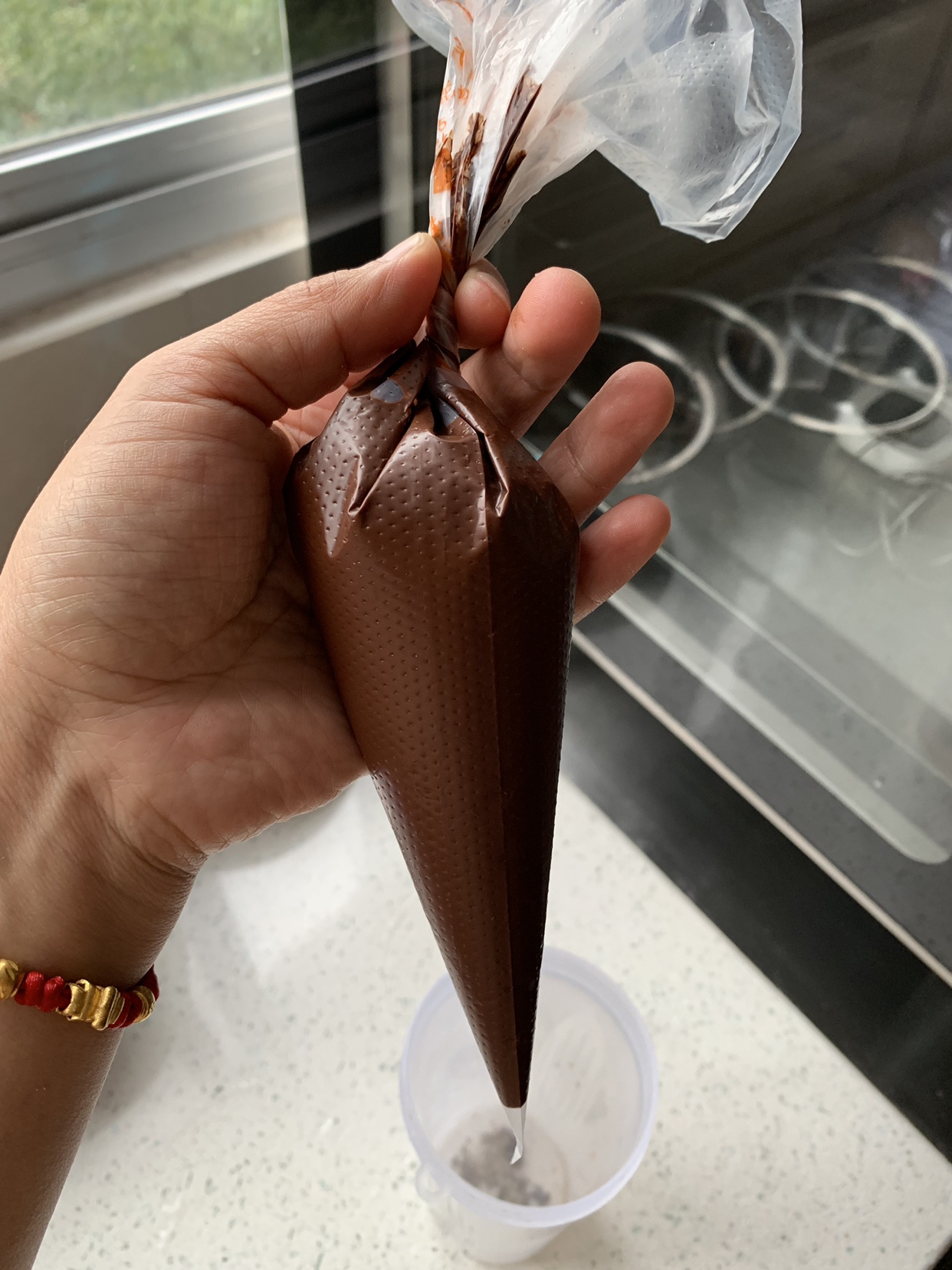 巧克力装饰片 巧克力的做法 步骤5