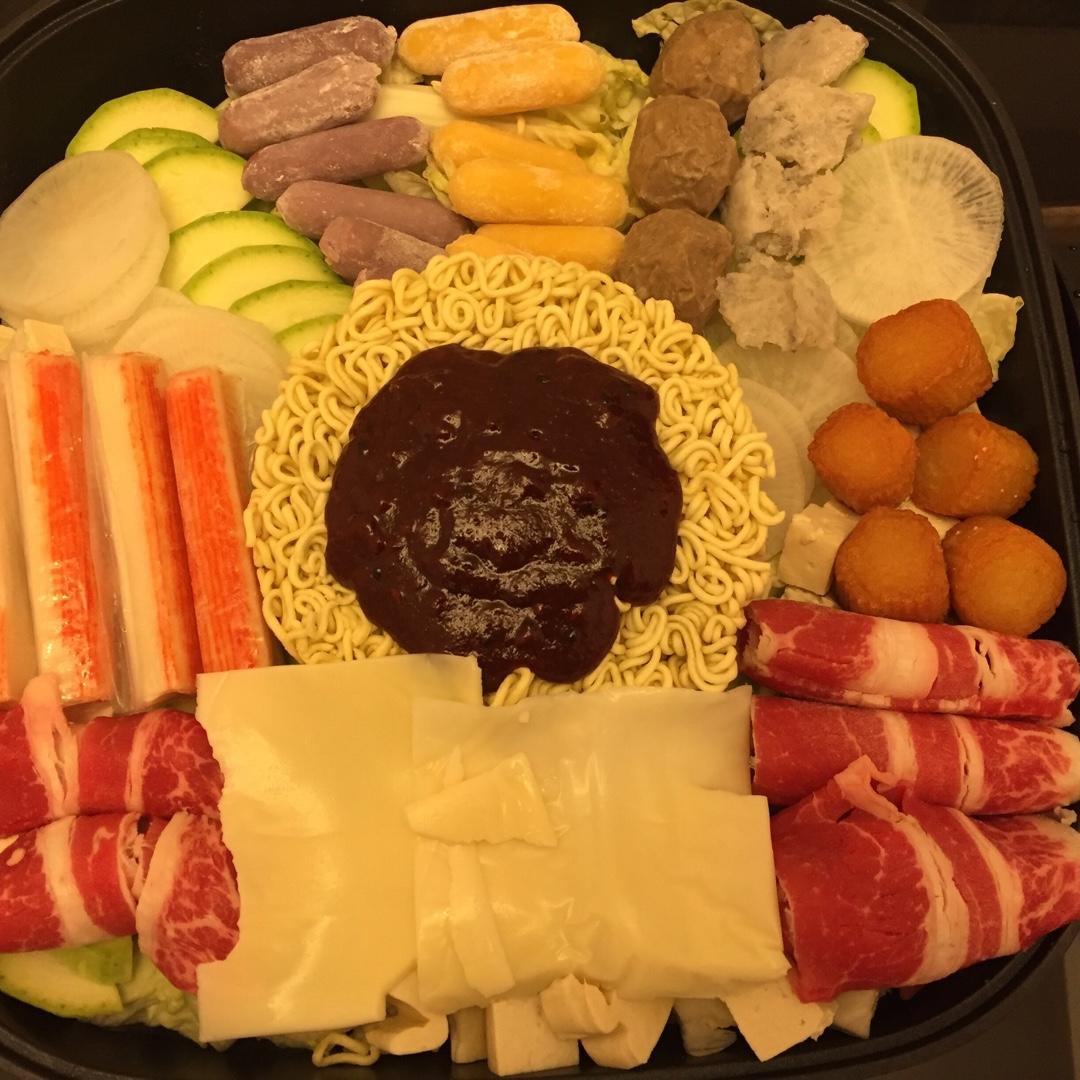 韩国部队锅拉面锅（超好吃）