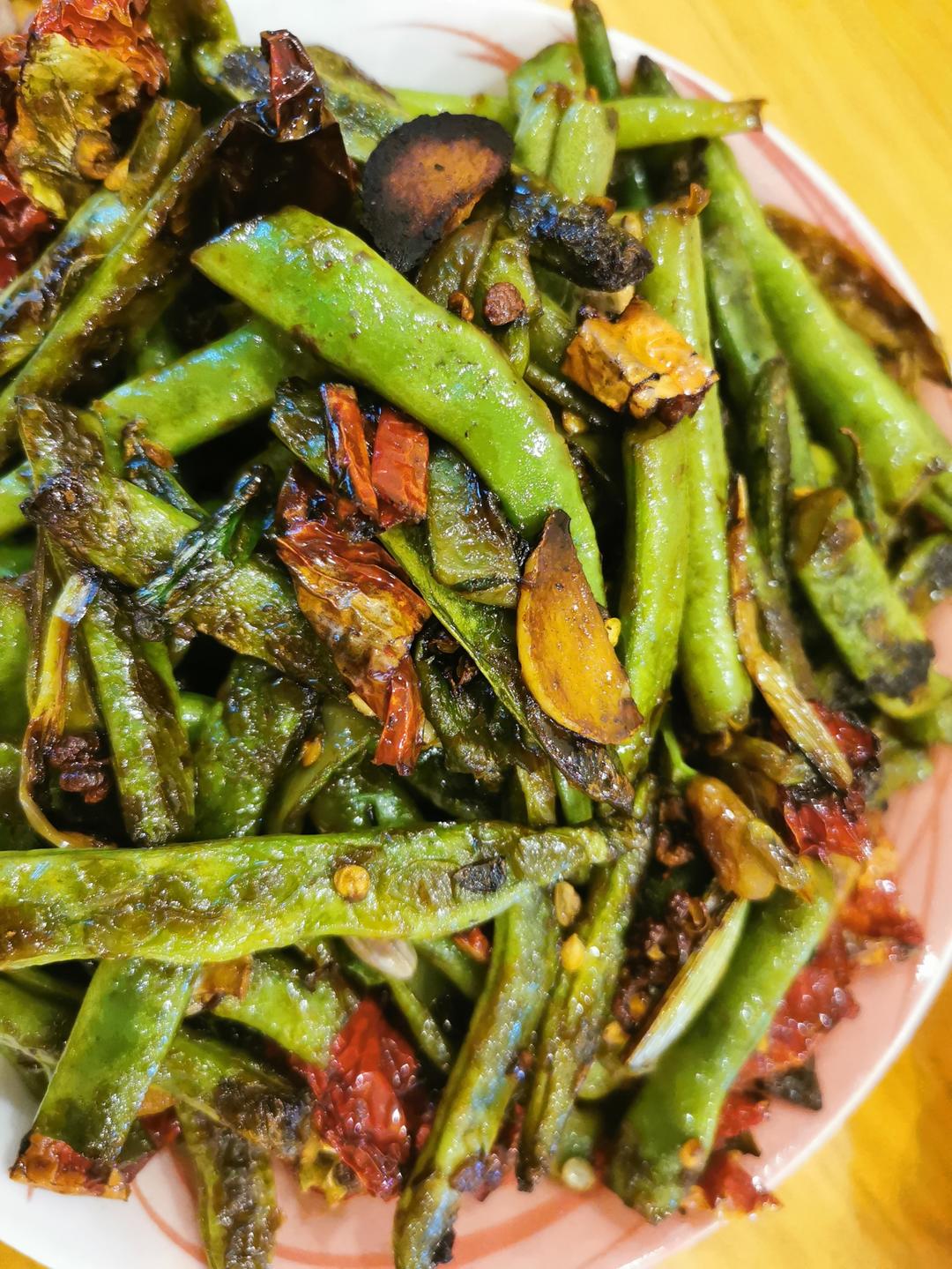 干煸豆角（素）