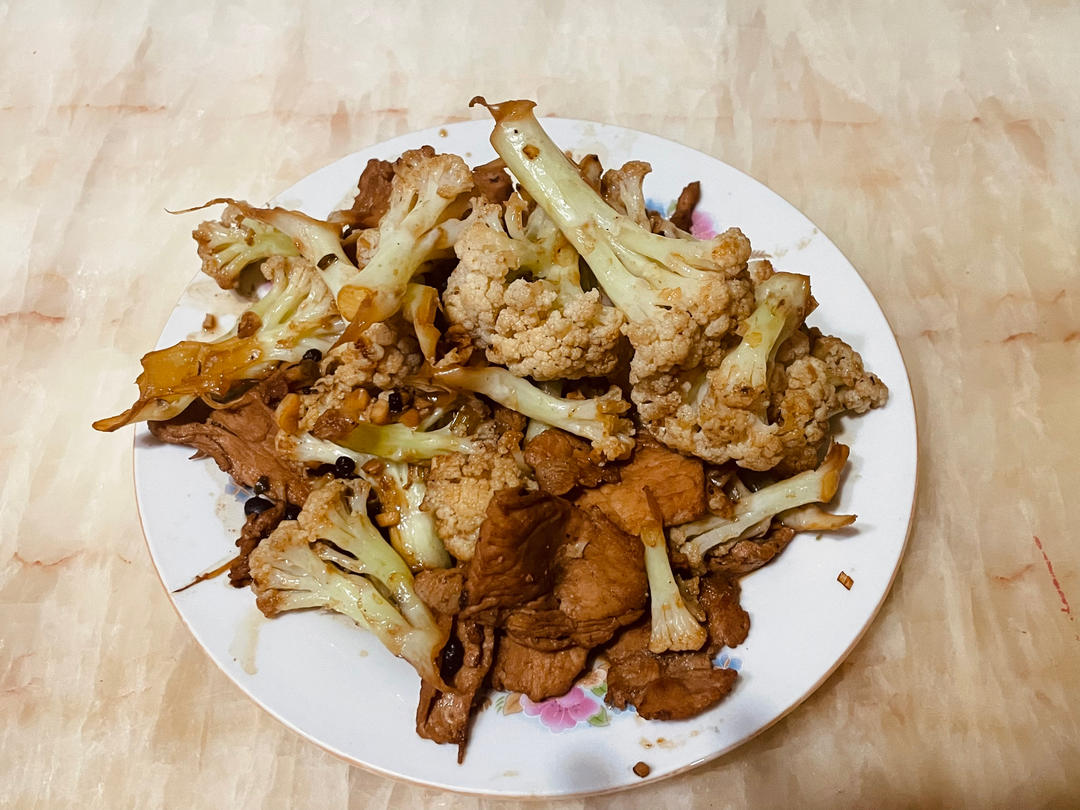 干锅有机花菜