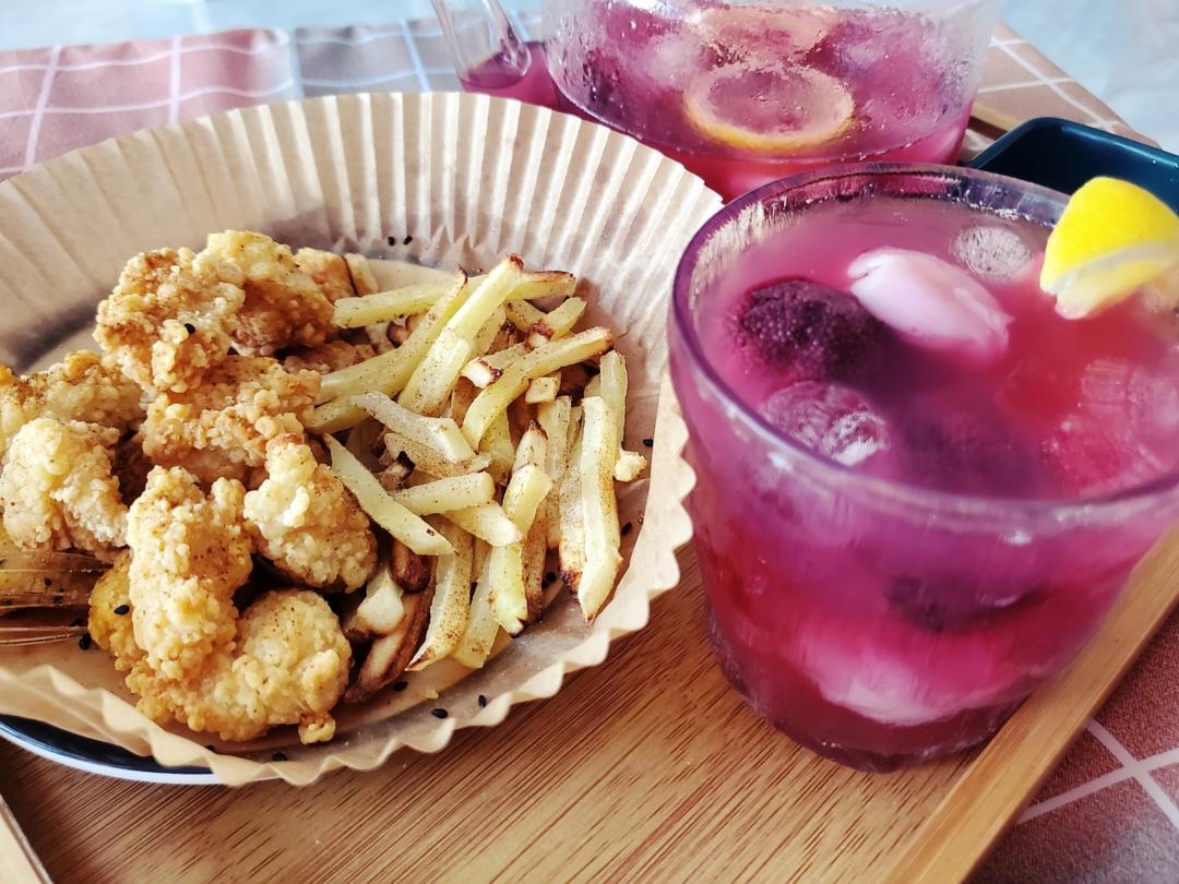 夏日神仙饮品❗️酸甜冰镇柠檬杨梅荔枝饮