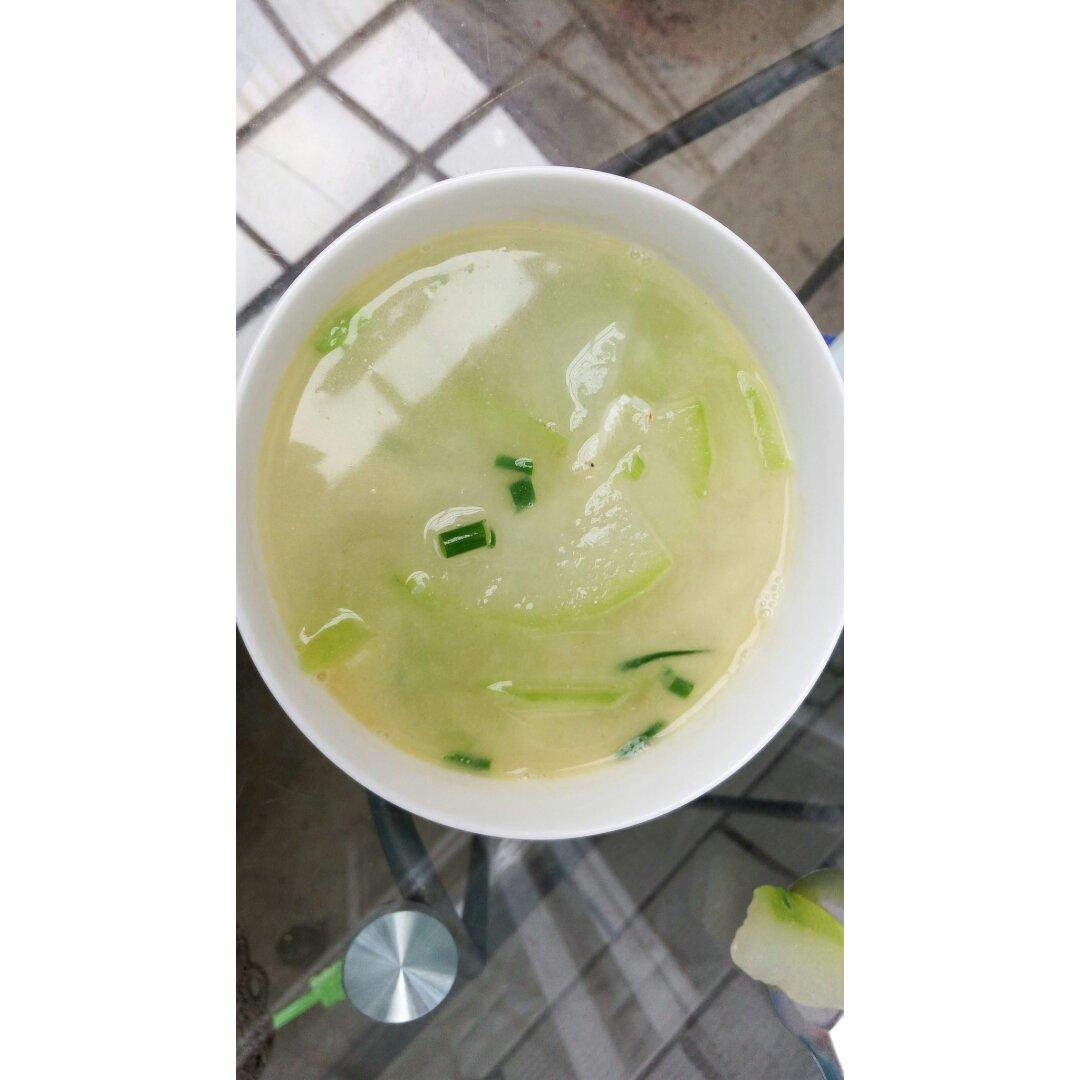 冬瓜虾皮汤
