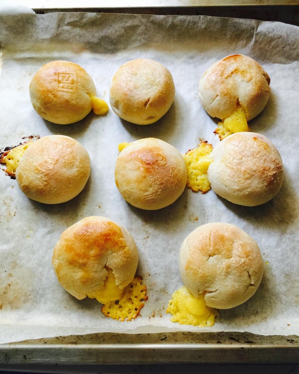 流心奶黄月饼（无吉士粉/转化糖浆版本）【曼食慢语】