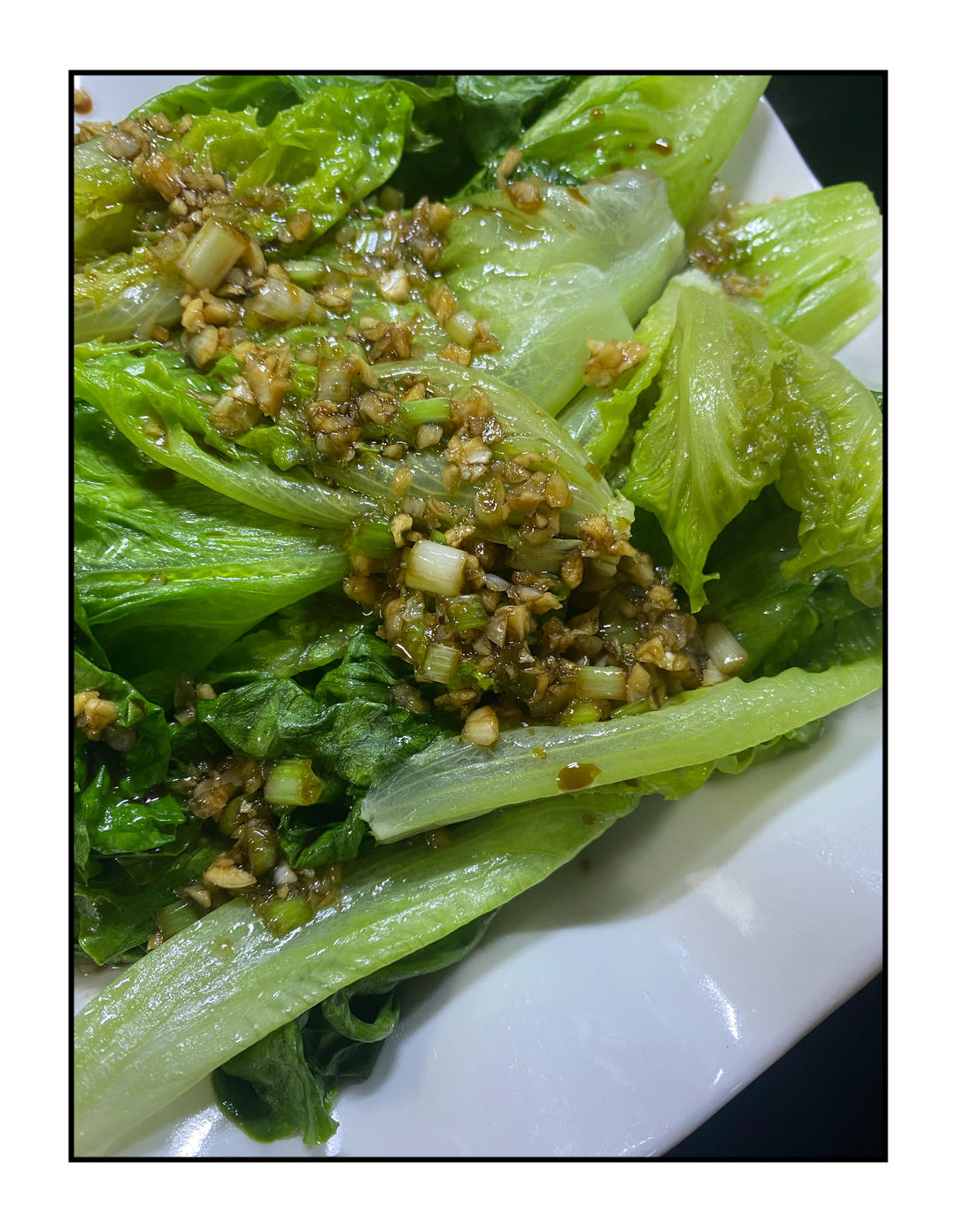 广式白灼生菜(酒店配方)