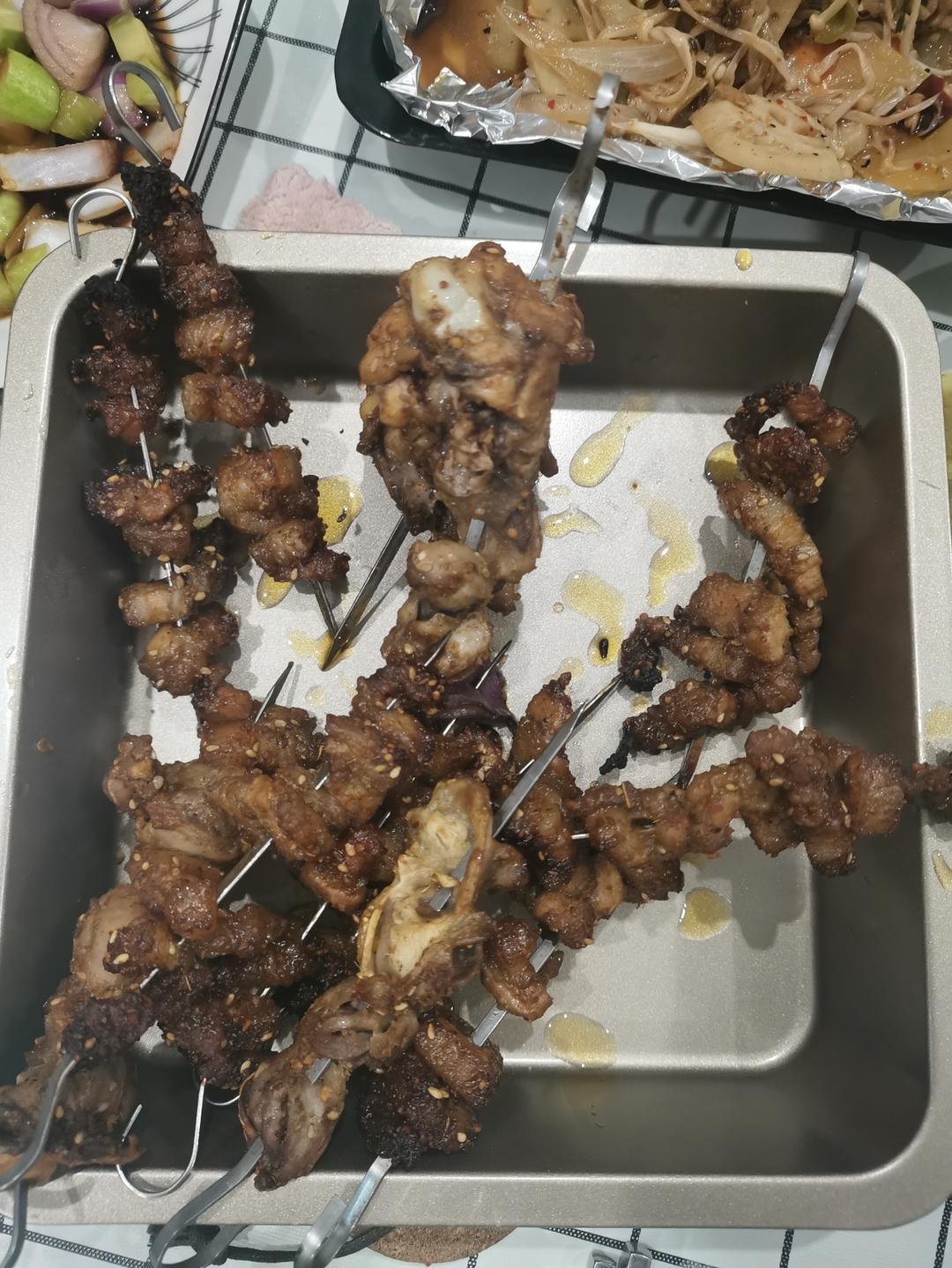 烤猪肉串（烤法通用）