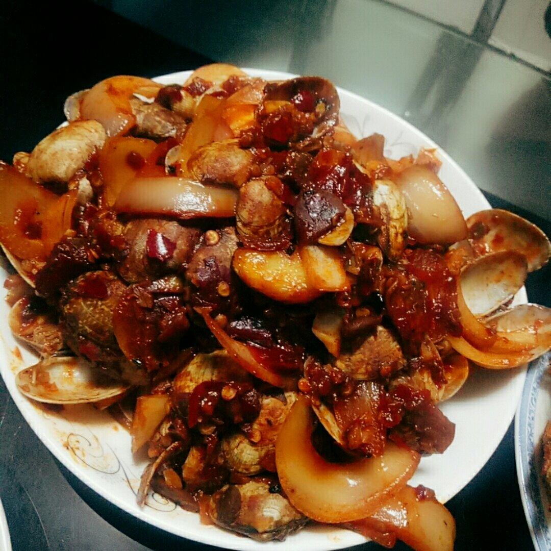 清炒花蛤