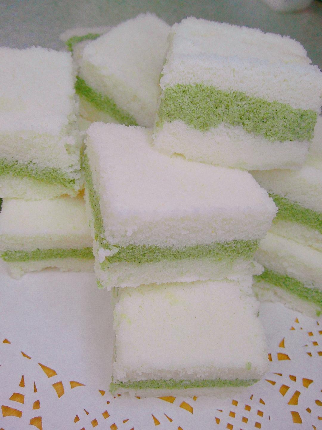 抹茶松糕