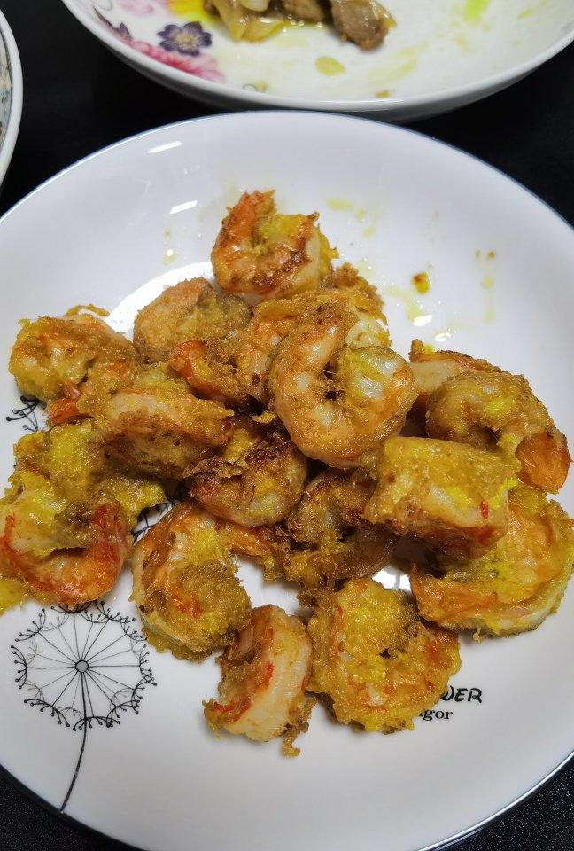 好吃停不下来椒盐虾仁❗️外酥里嫩❗️