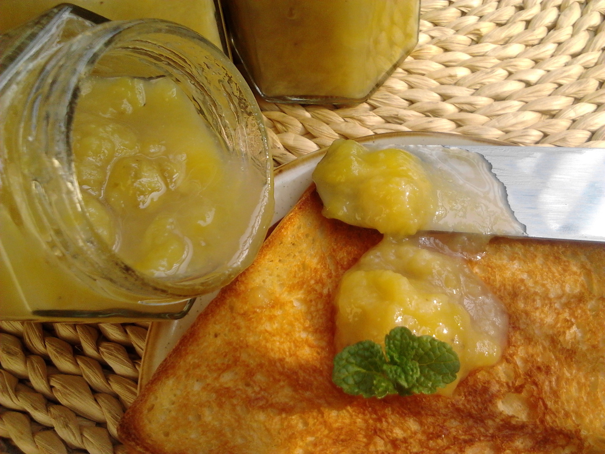 唐小唐妈妈做的香蕉果酱