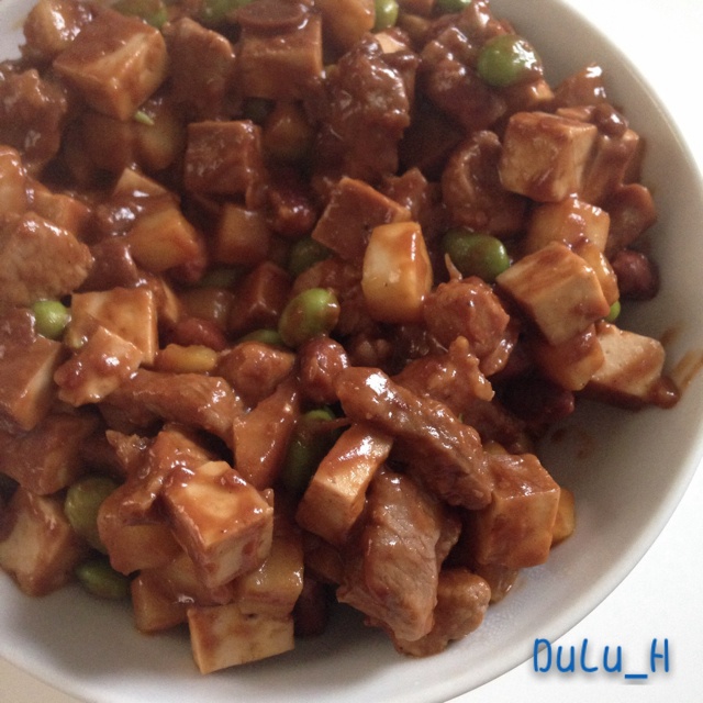 酱爆肉丁