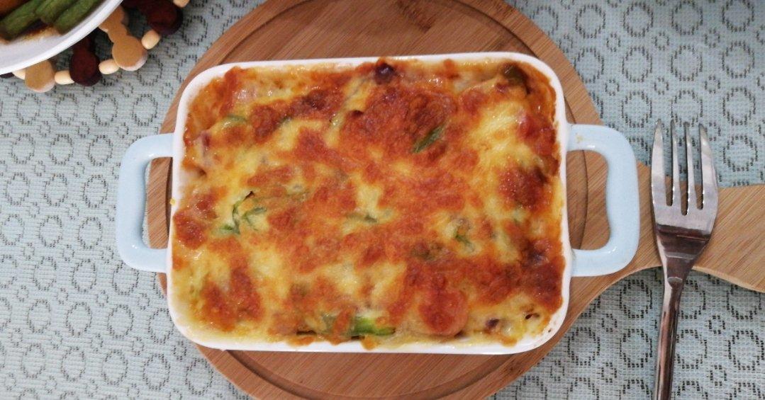 番茄鸡肉浓情焗饭【两人份】
