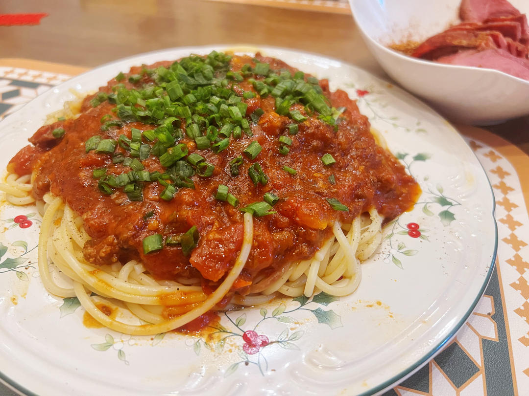 番茄肉酱意面