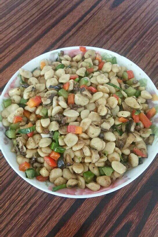 一人份素炒疙瘩