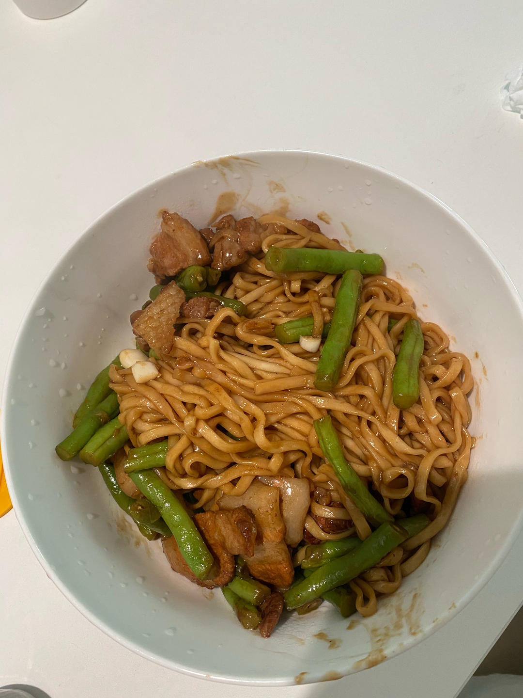 芸豆焖面（附万能的腌肉不老的办法）