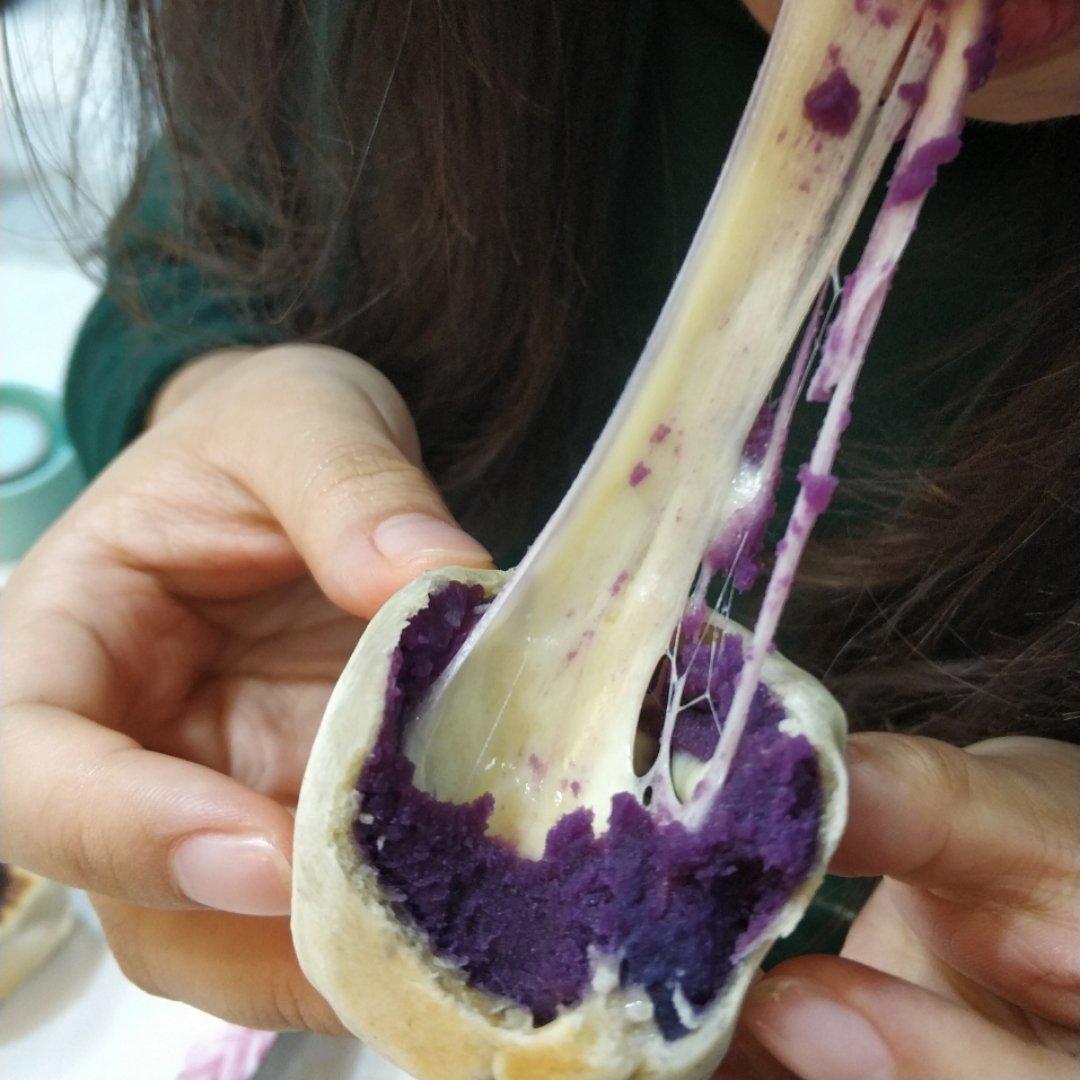 【爆浆紫薯仙豆糕】