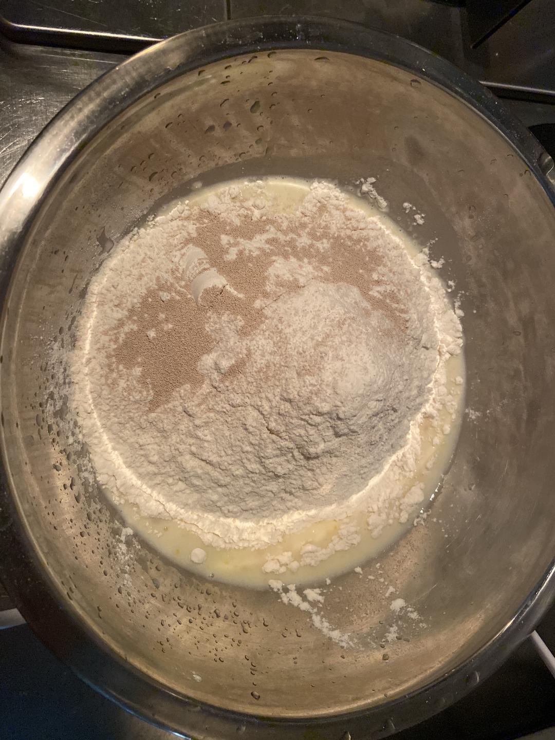 纯奶手撕吐司的做法 步骤1