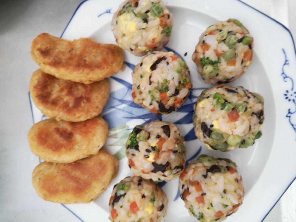 营养蔬菜饭团