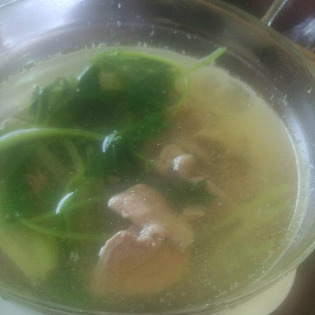 青菜猪肝汤
