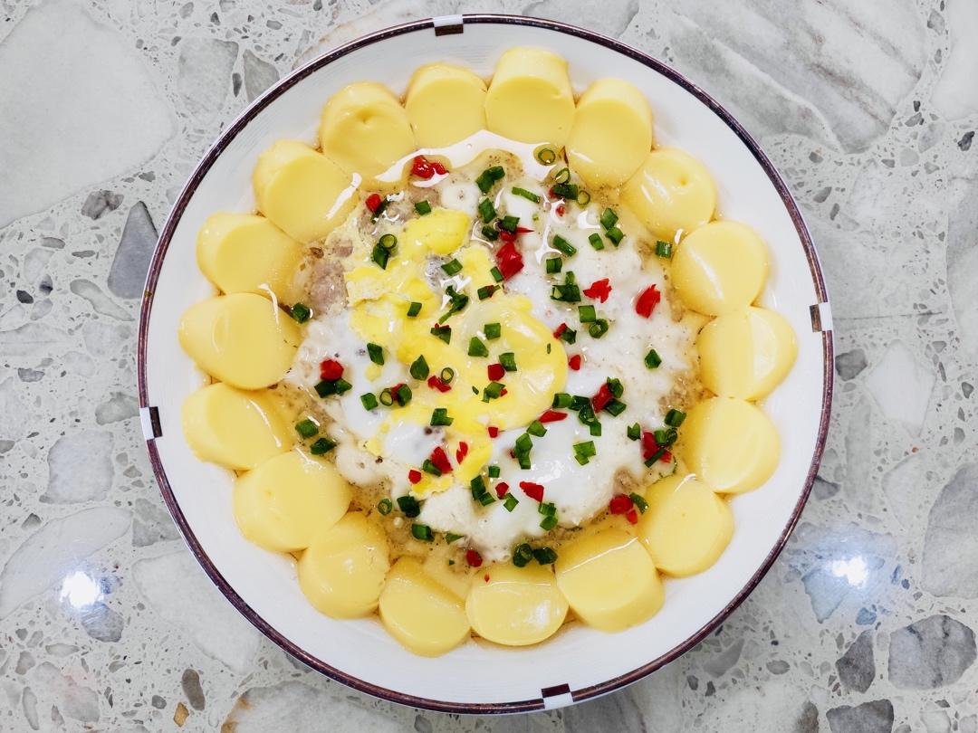 日本豆腐蒸肉沫
