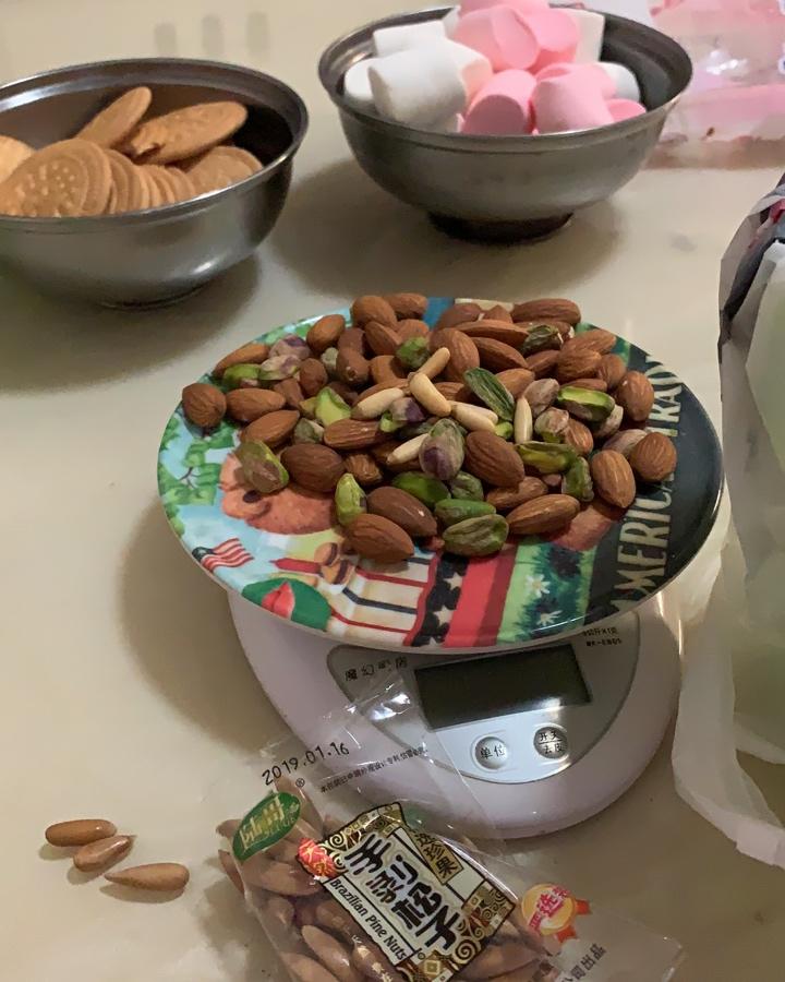 雪花酥  不甜版