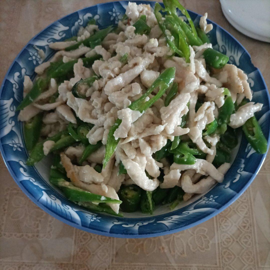 青椒炒鸡腿肉（大厨级别）