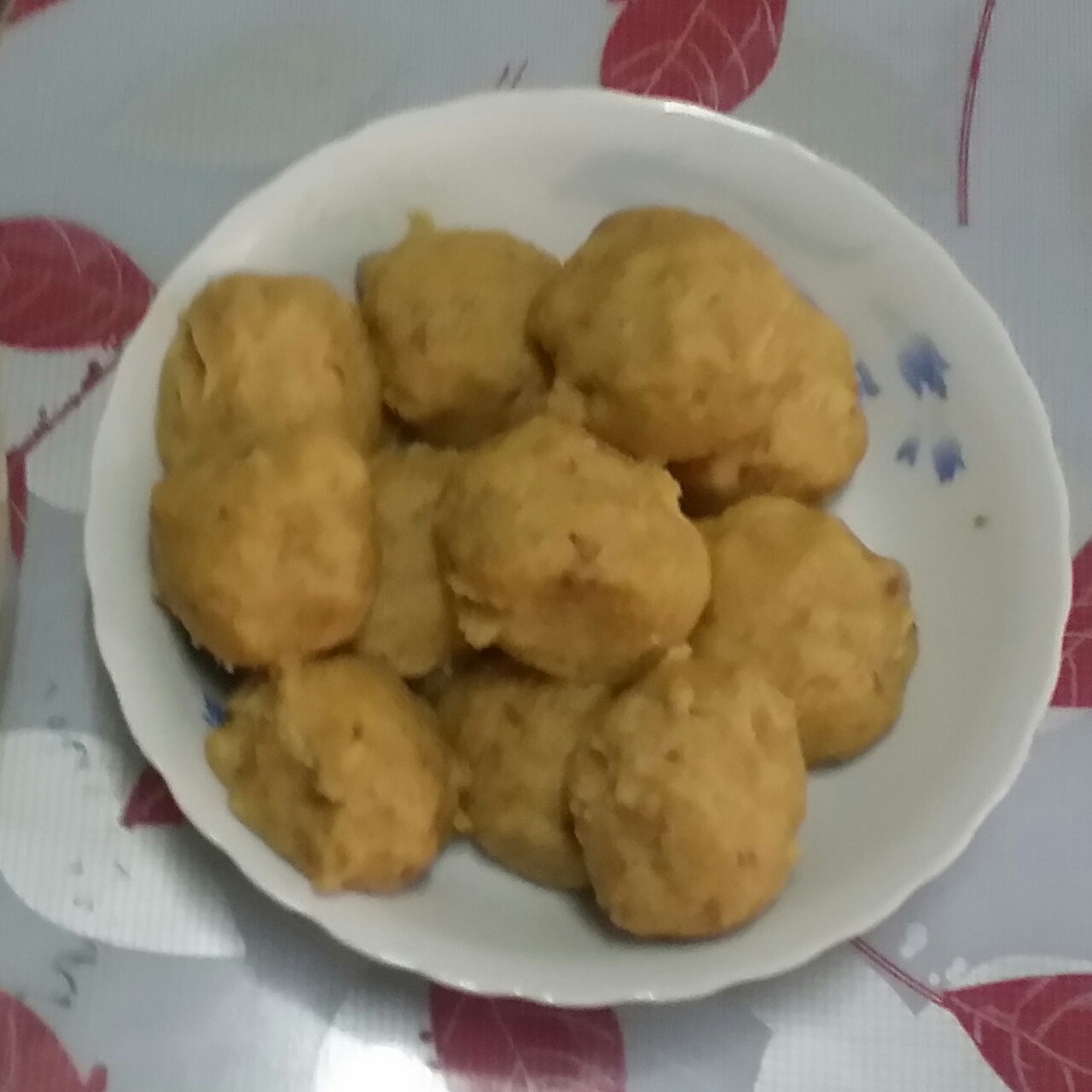 豆渣玉米面发糕