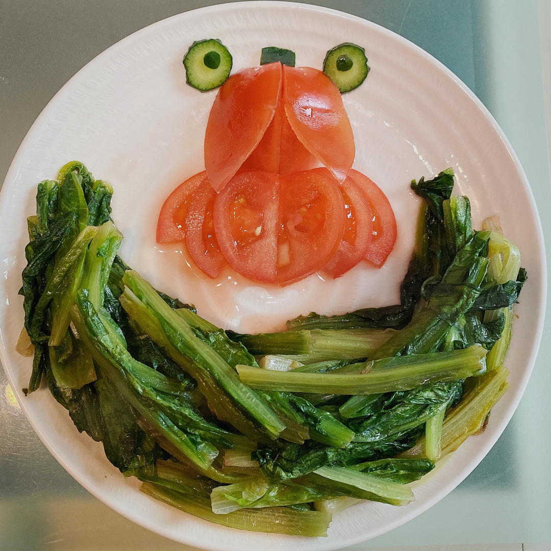 蒜蓉耗油清炒油麦菜，减脂快手菜，宝宝超爱，傻瓜步骤，屡试不爽，好吃且下饭，鲜香爽口！！