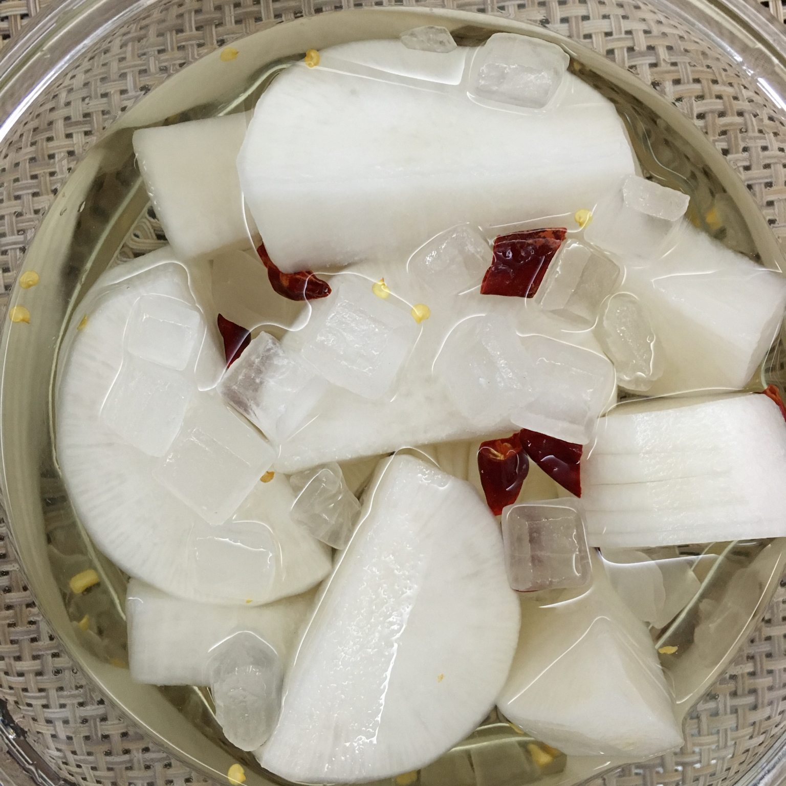 酸甜脆爽腌萝卜