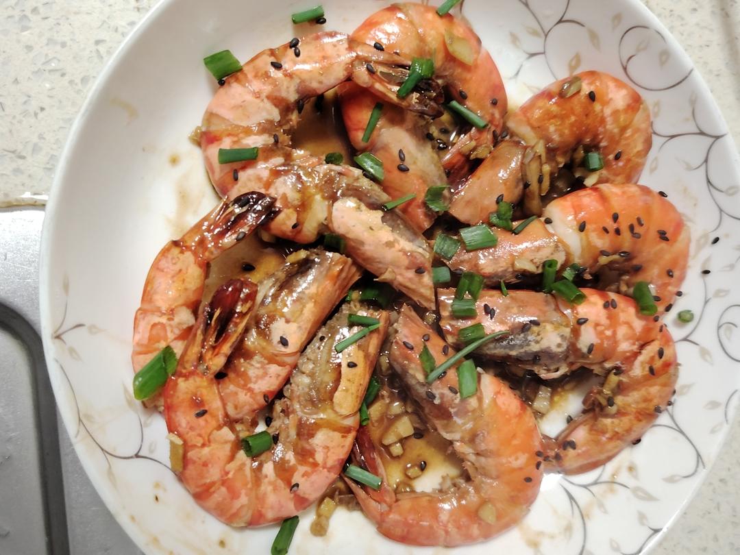 干烧大虾（黑虎虾）