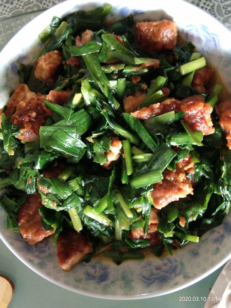 韭菜炒猪肝 下饭菜