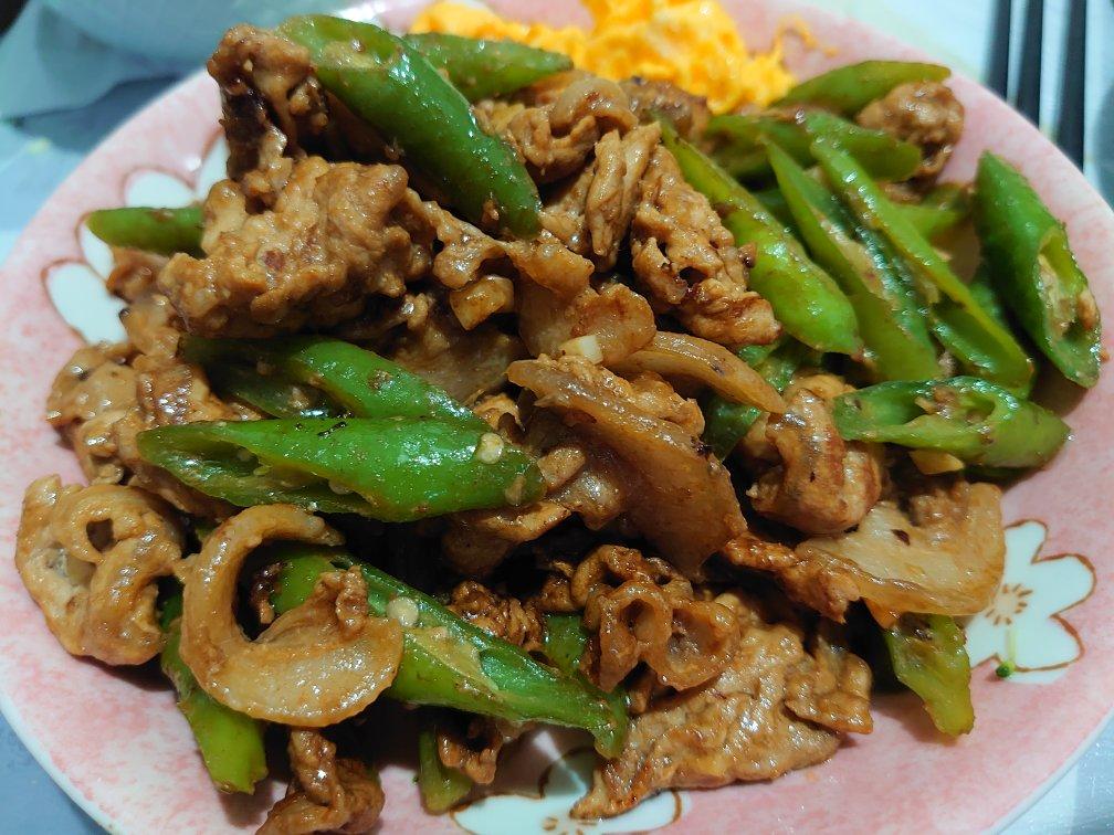青椒肉丝（里脊肉版）