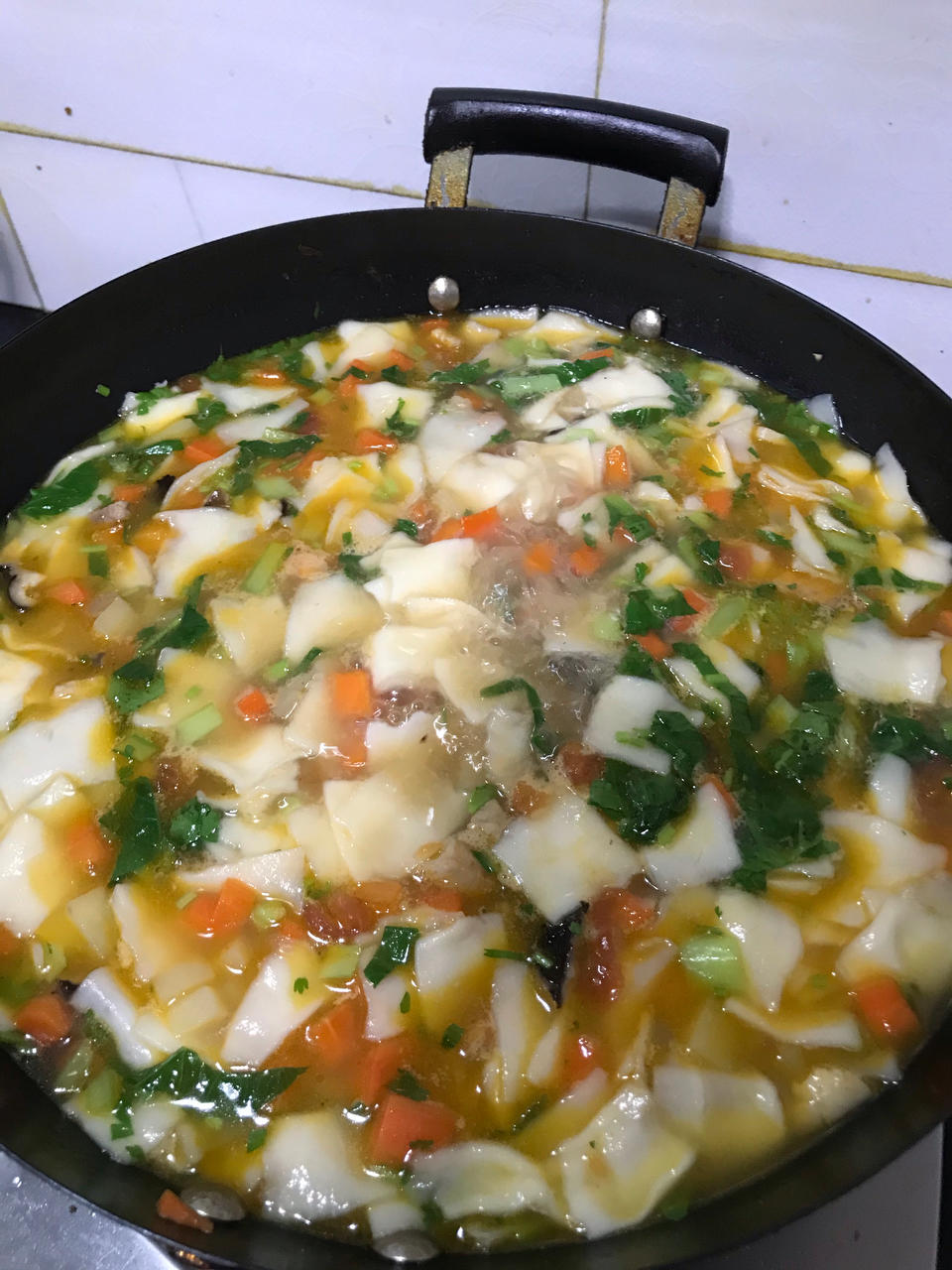 新疆汤饭（揪片子）附揪面片图解