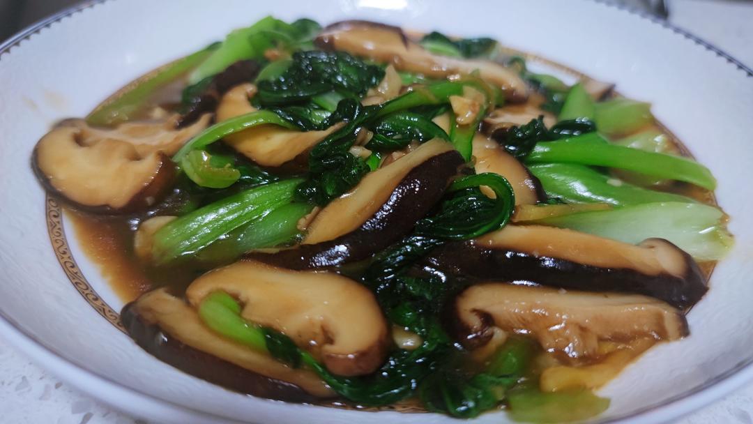 香菇油菜（简单快手）