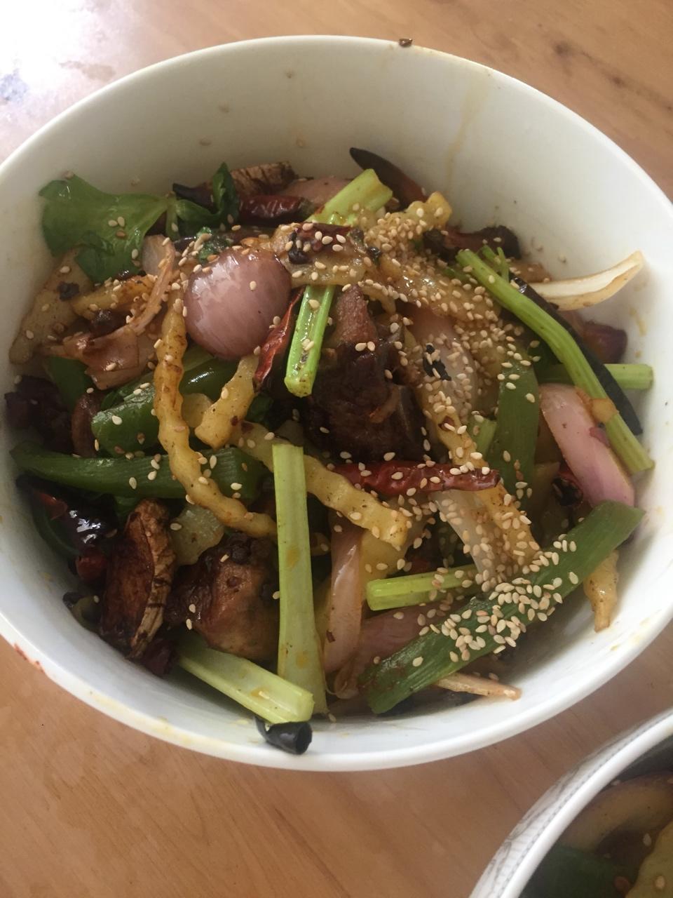 干锅排骨