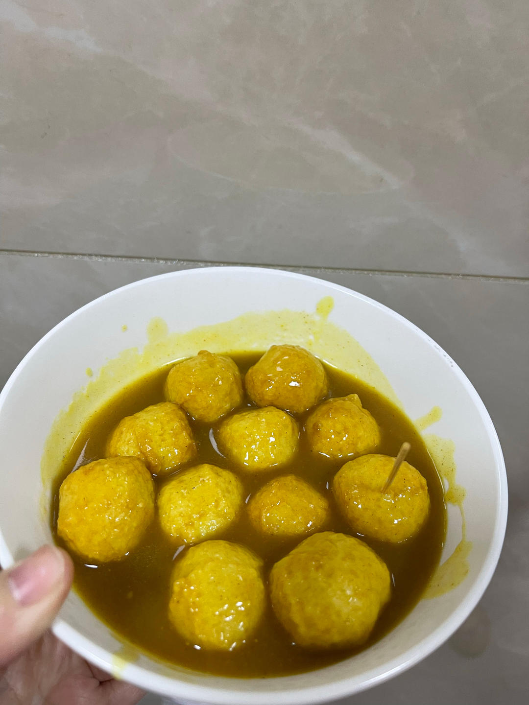 咖喱鱼蛋