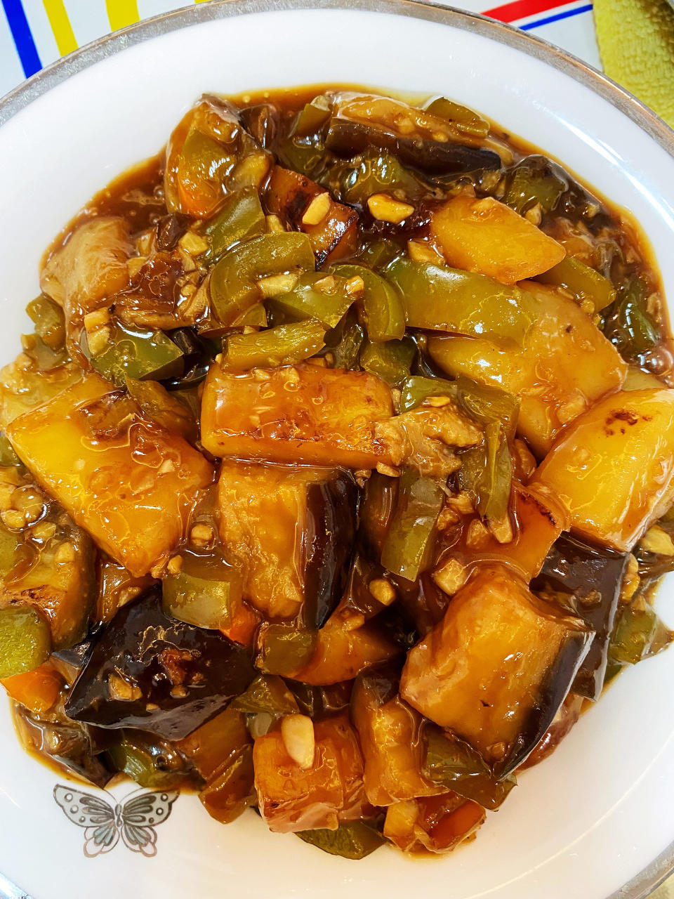 极简少油地三鲜