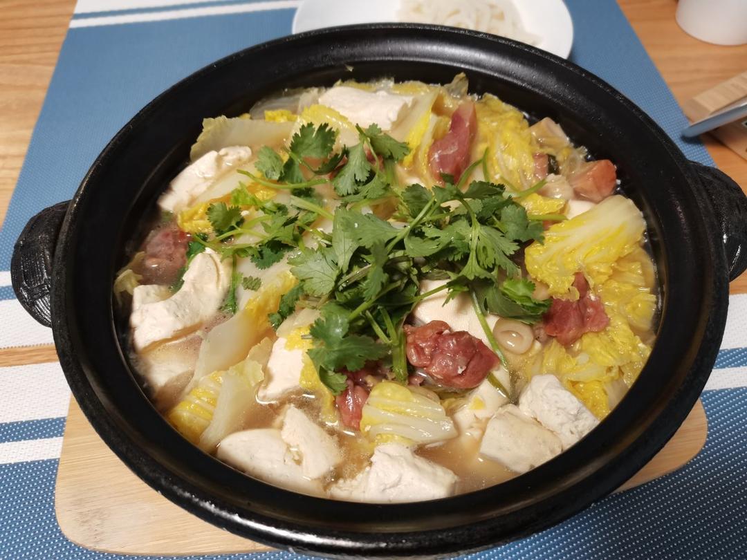 腊鸡煲