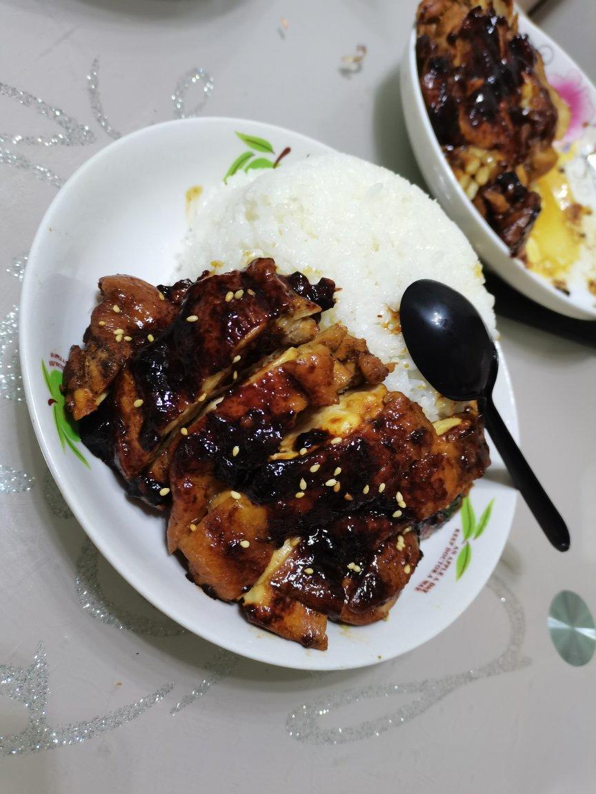 照烧鸡腿饭