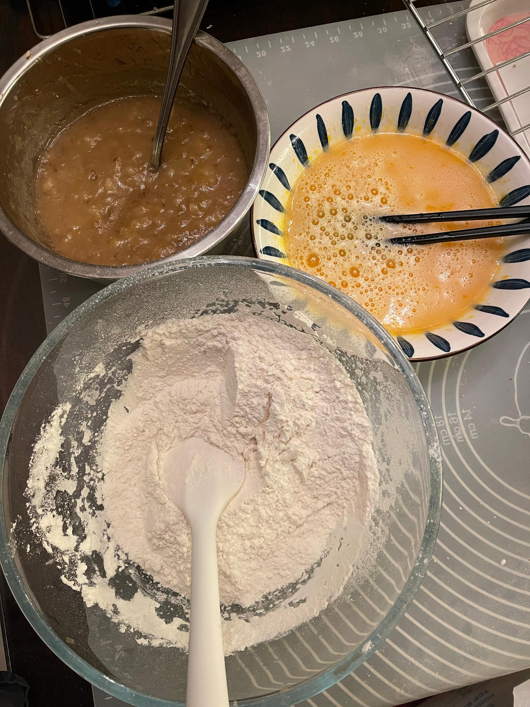 香蕉核桃蛋糕（低油少糖健康版）