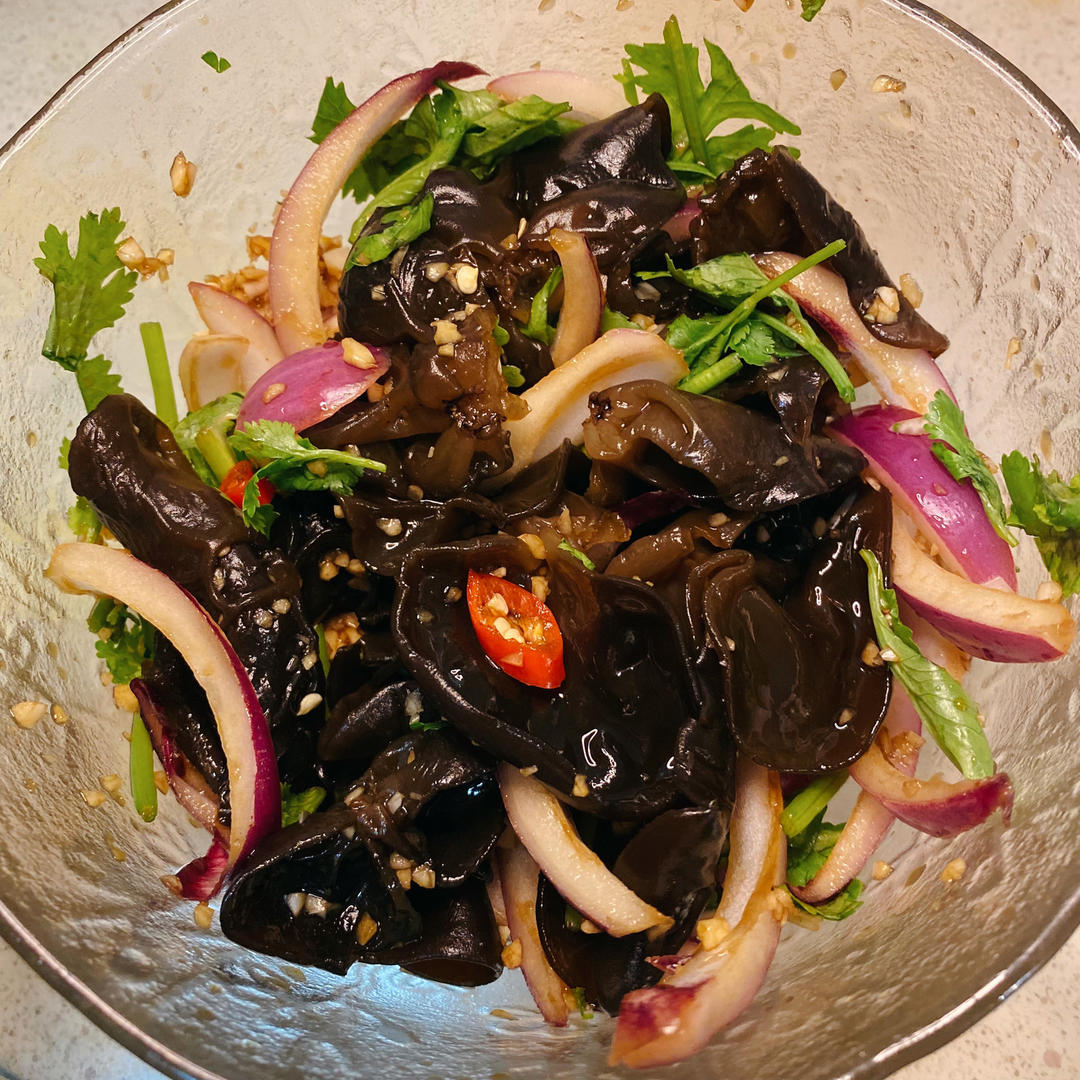 【凉拌木耳】按照我的做法，比饭店还好吃！调味汁是关键~好吃到停不下来