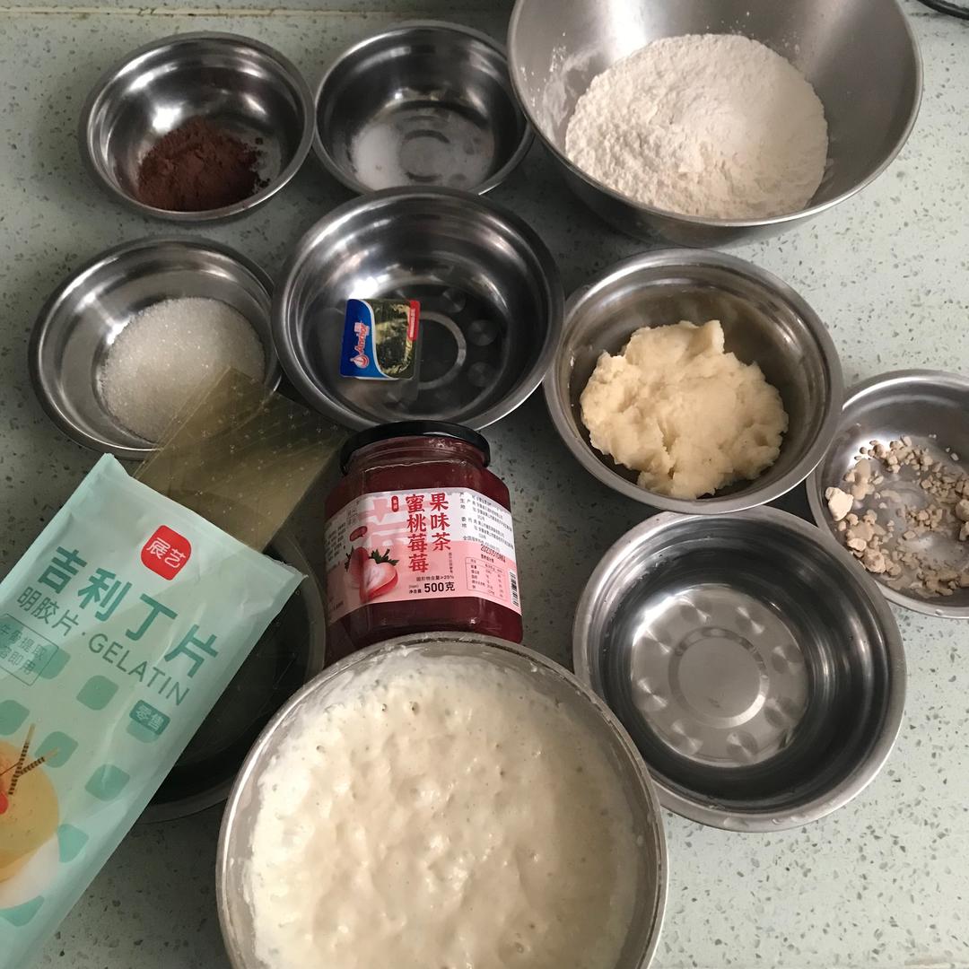 纯奶手撕吐司的做法 步骤1