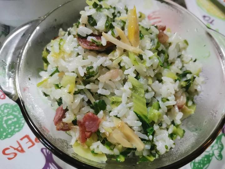 香肠青菜饭