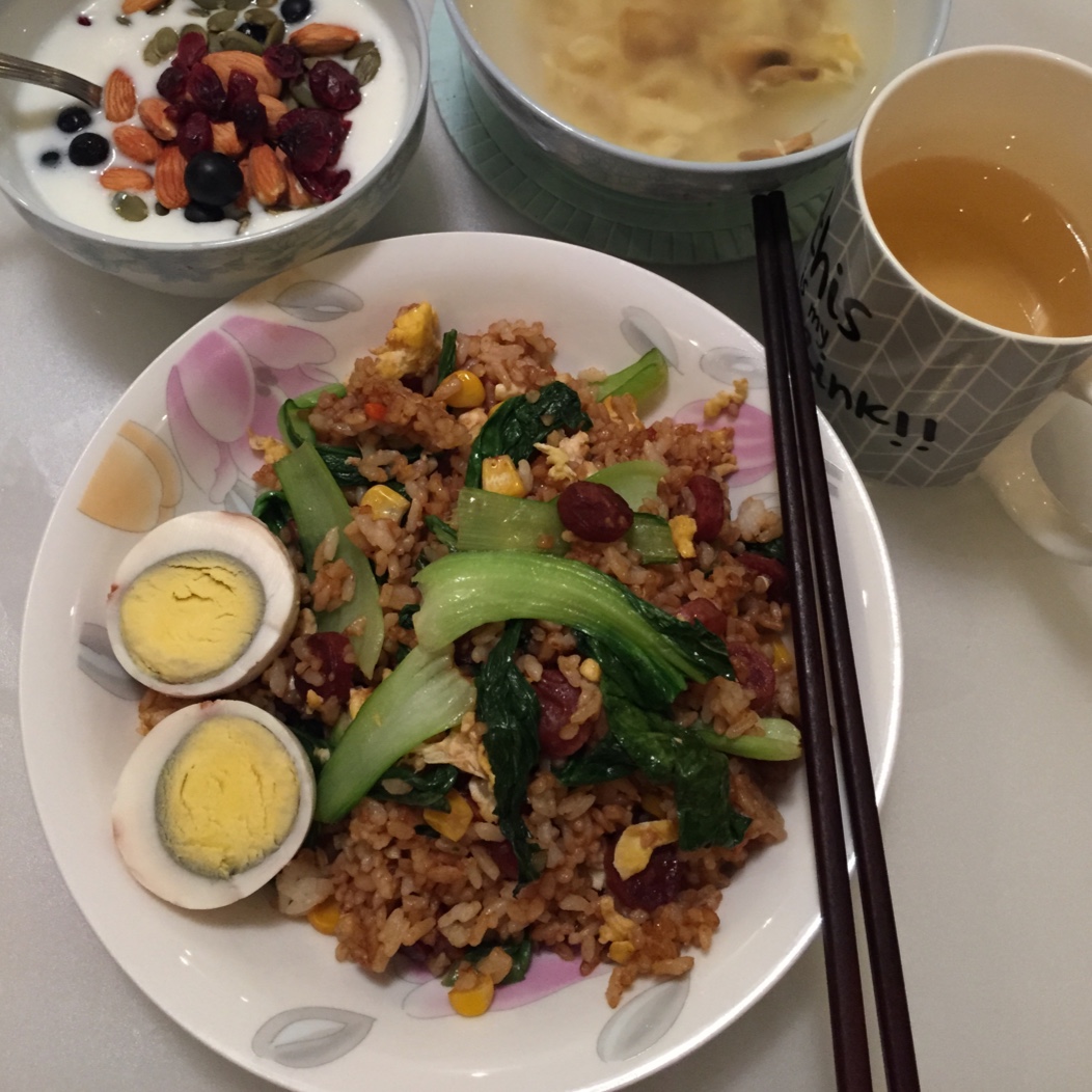 香肠炒饭